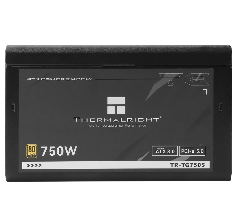 Thermalright TG750S - ATX3.0 Gold 非模組化電源供應器 火牛 (黑色/白色)