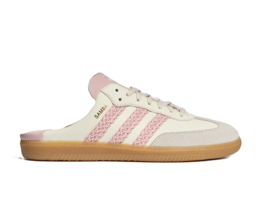 [預購] Adidas Samba OG Mule White Pink │ HP5052