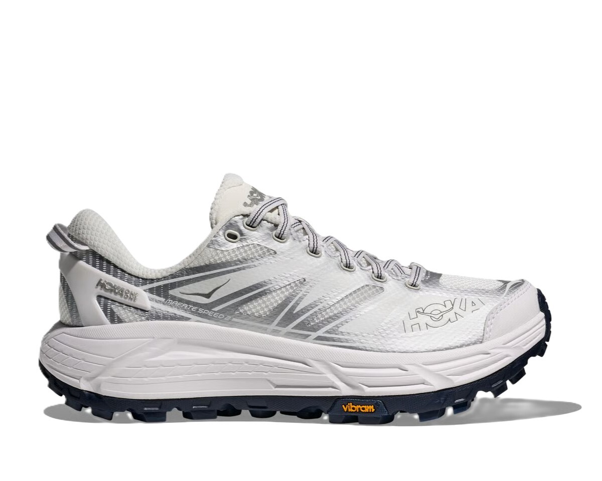 [預購] Hoka Mafate Speed 2 White/Silver │ 1126851-WSLV