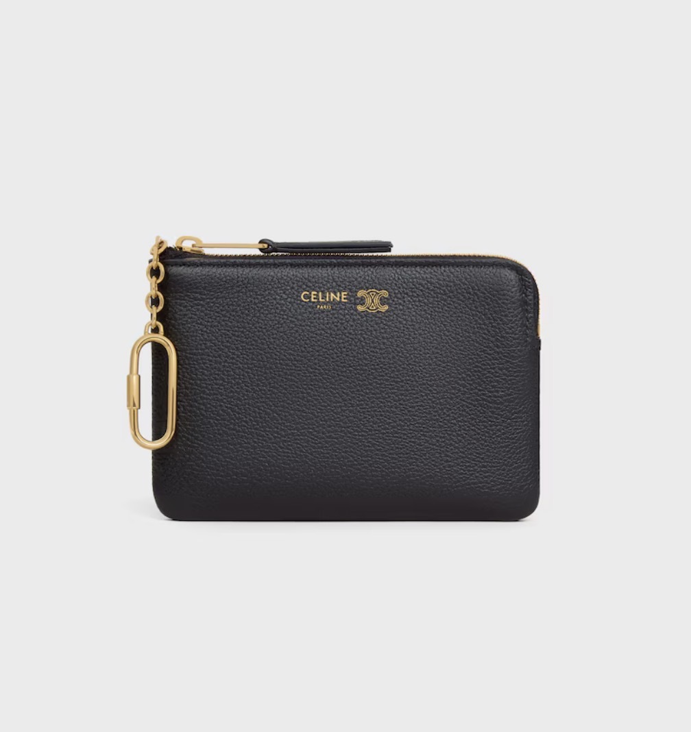 【4色入】celine Coin Purse Triomphe Stamp