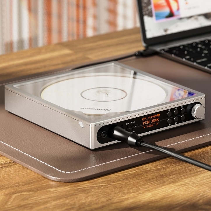 FiiO - DM15 AKM Portable CD Player | 2x AKM4493S DAC | aptX Lossless Transmitter | Ripping CD Function