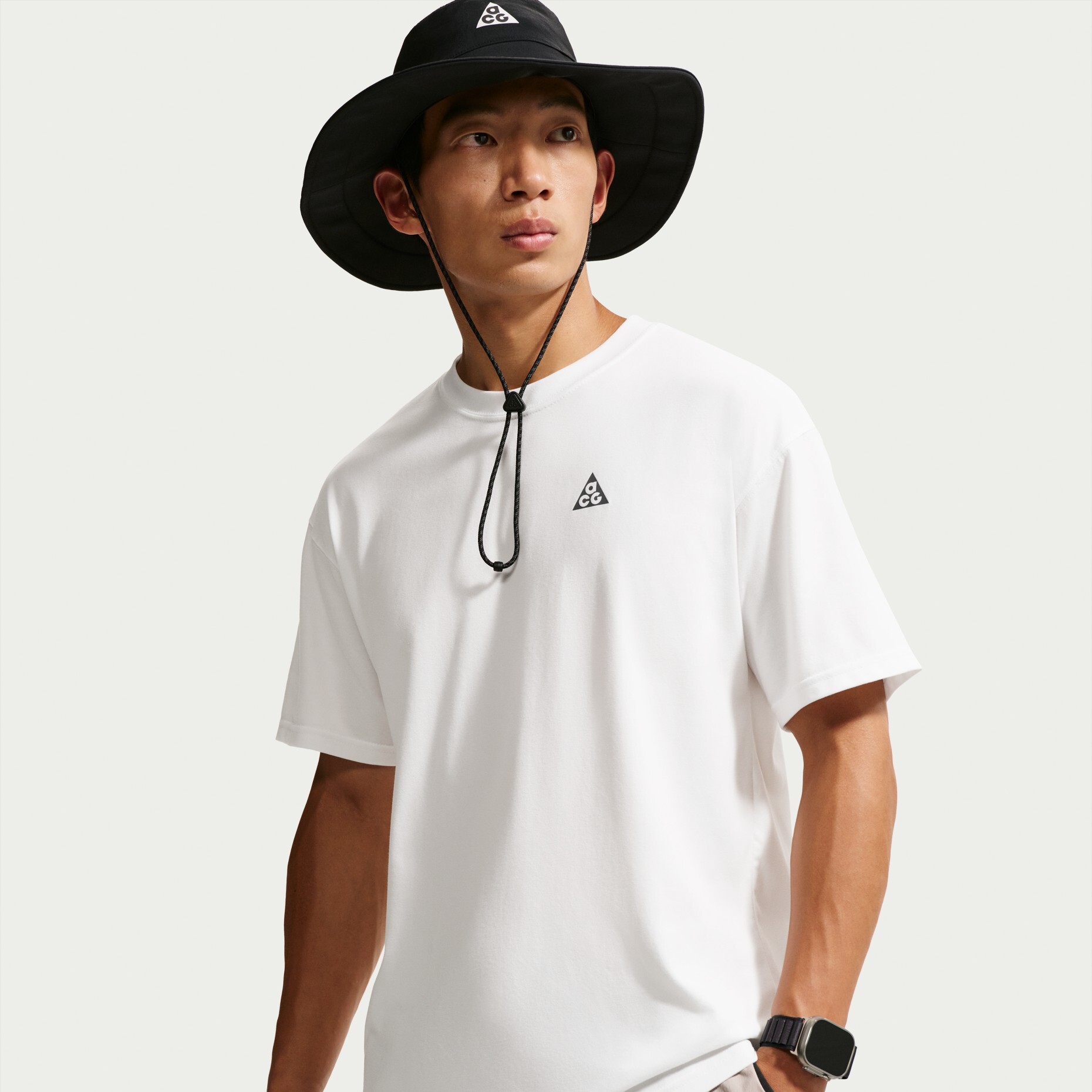 男款 NIKE ACG DRY DRI-FIT 白色 黑色 印花 乾爽 寬鬆 休閒 短袖 短T【IH1307】NKTF