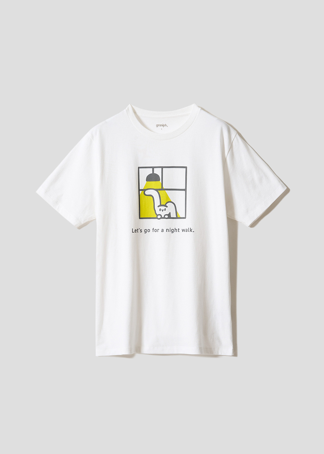 日本預訂 graniph GH Big Mimi Open the Window | T-Shirt