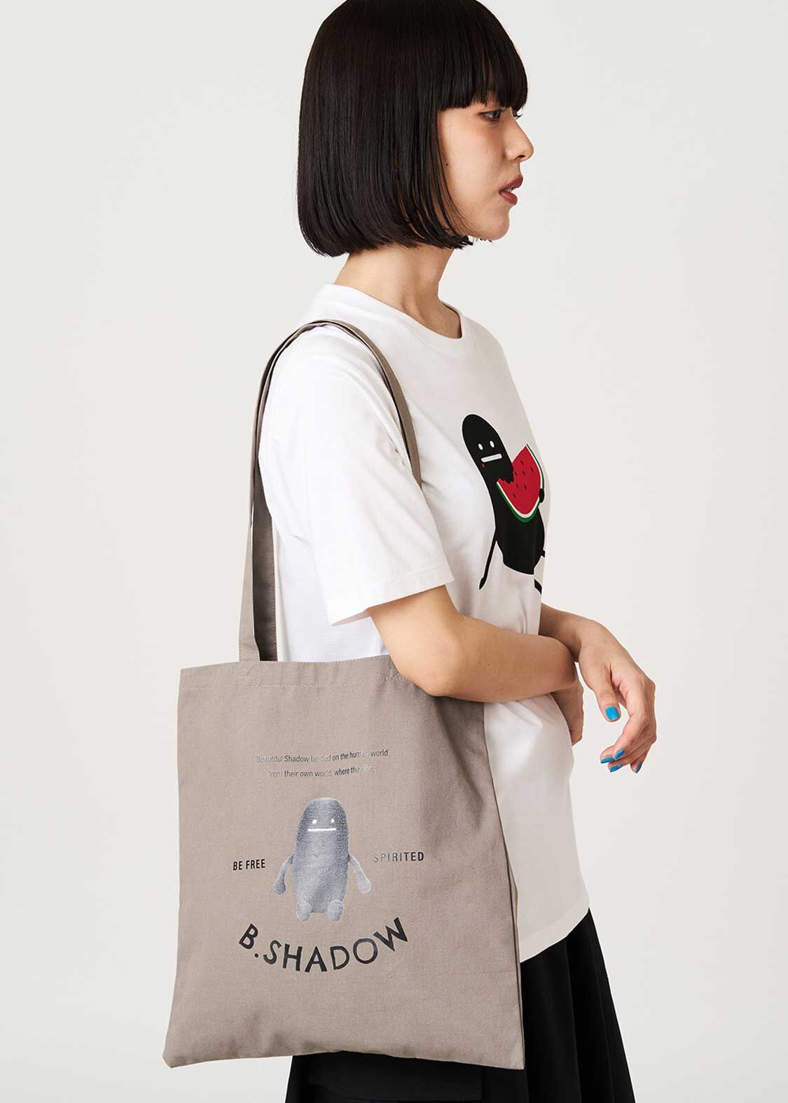 日本預訂 graniph GH Beautiful Shadow | Tote Bag