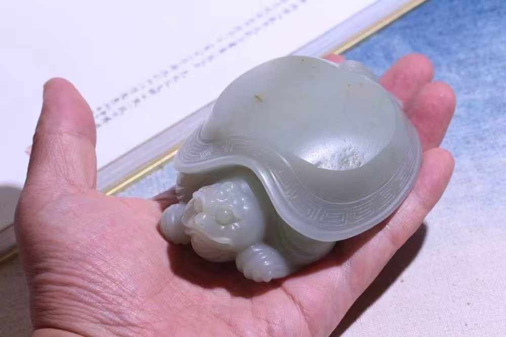 和田玉龍龜,天然和田玉軟玉
