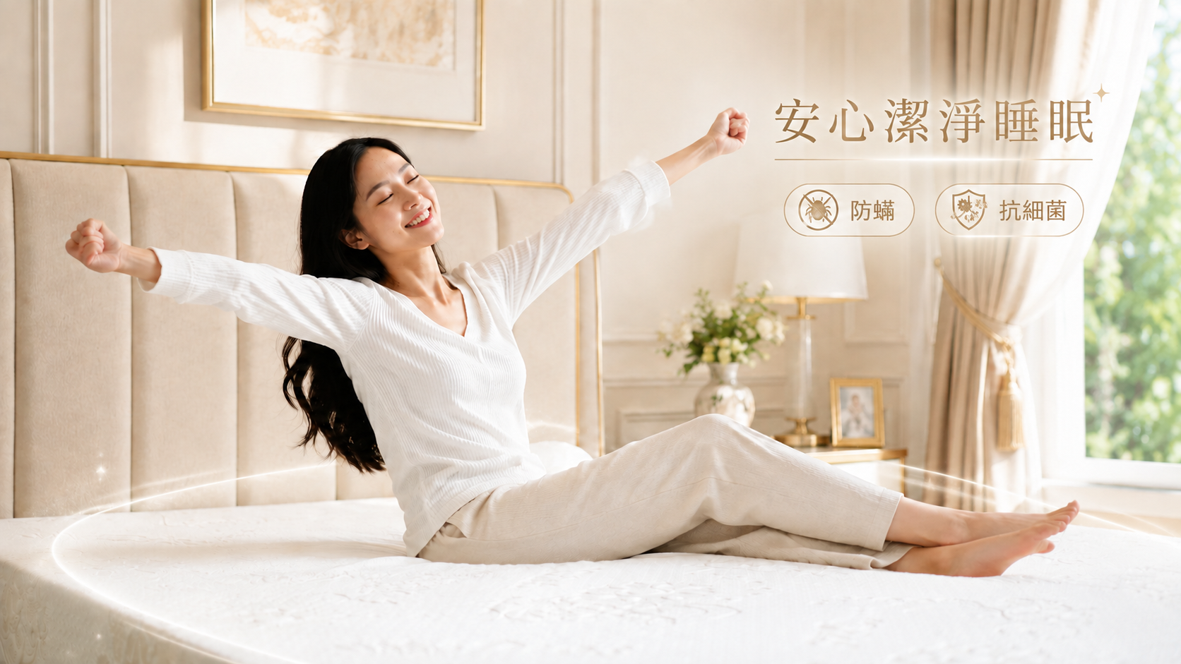 迪奧斯天然乳膠床墊 天然防蟎抗菌 換季過敏適用