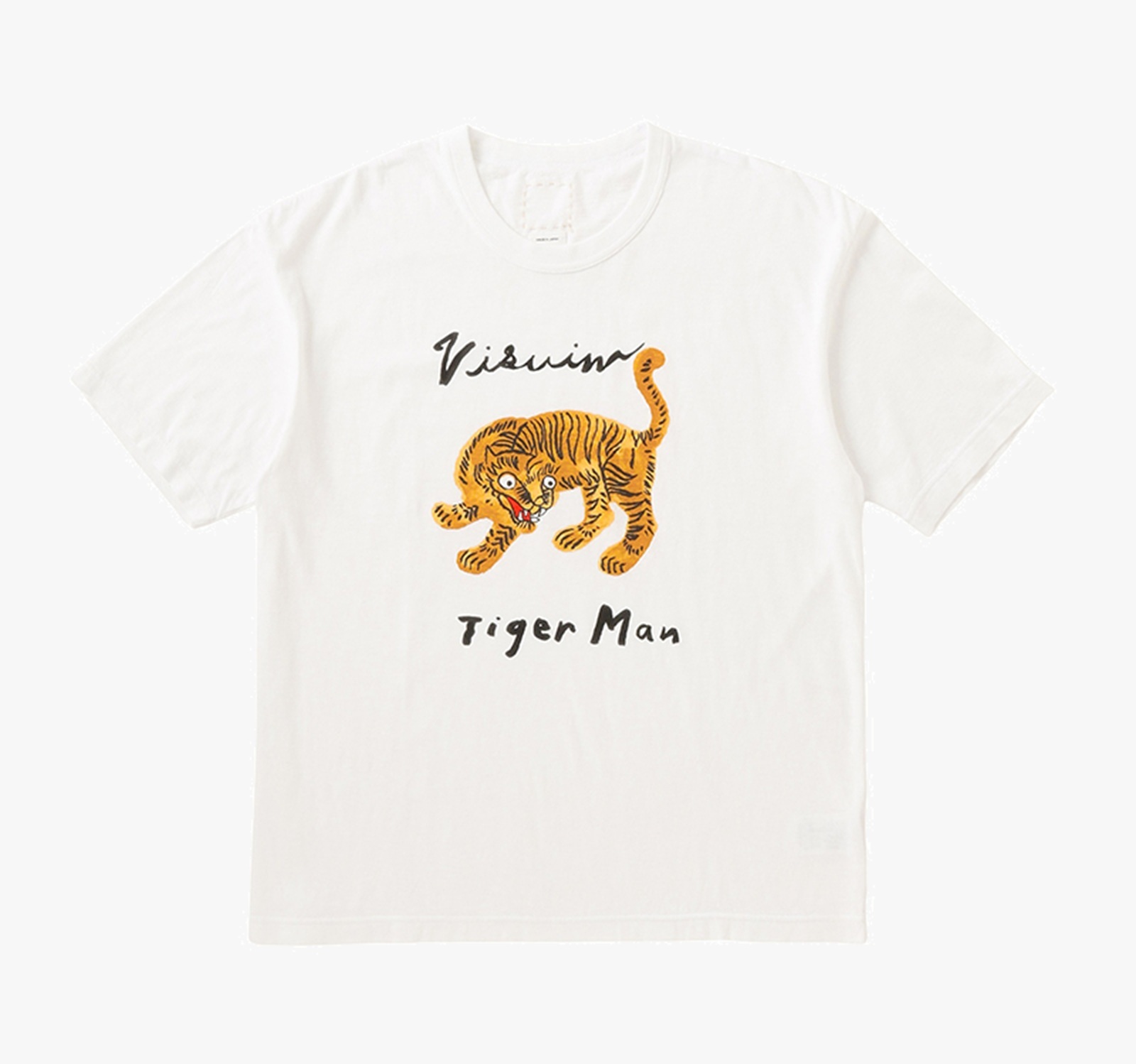 VISVIM 2026 A/W JUMBO TEE S/S TIGER MAN - PRE ORDER ITEM (預訂中)