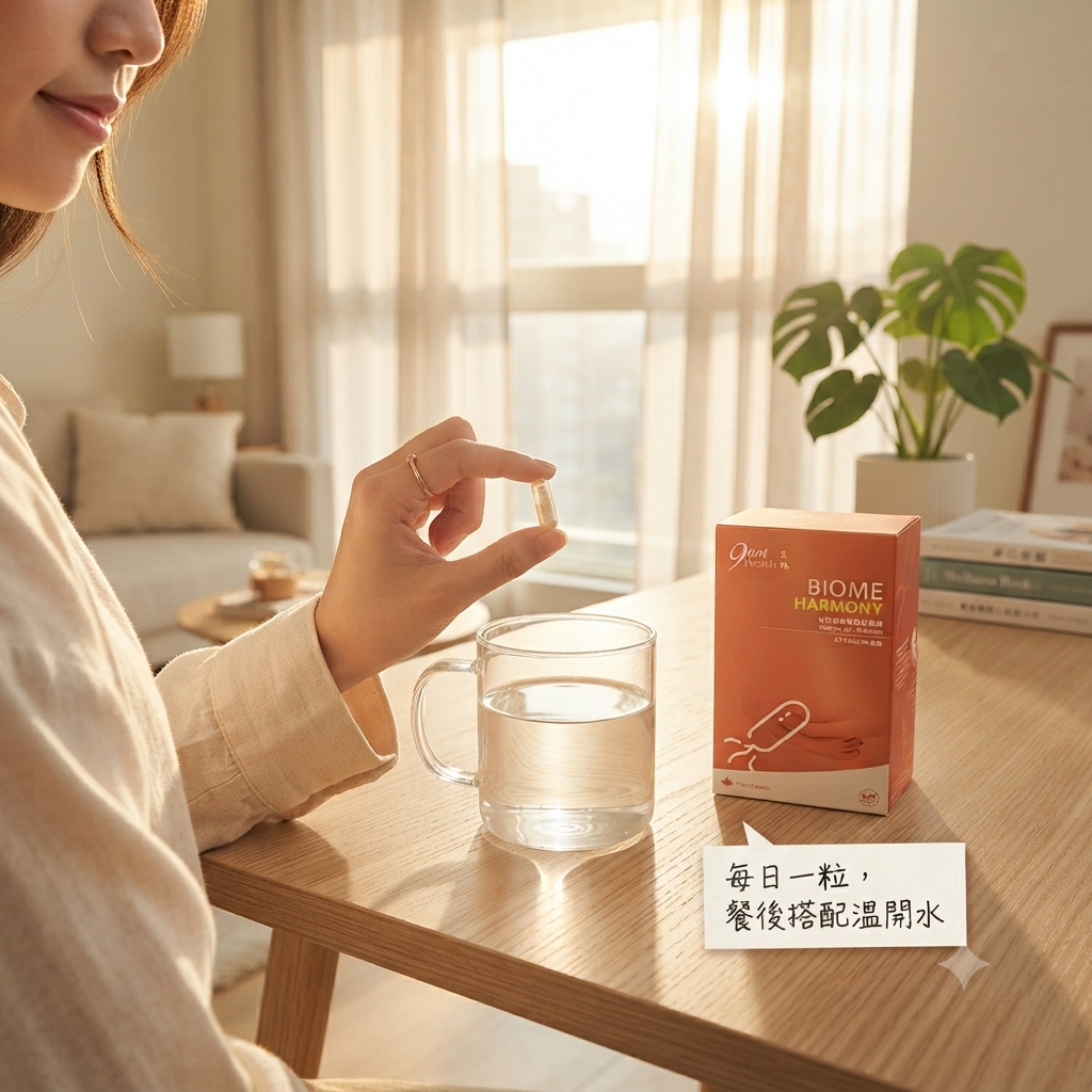 9AM Health 益生菌膠囊日常健康保養情境