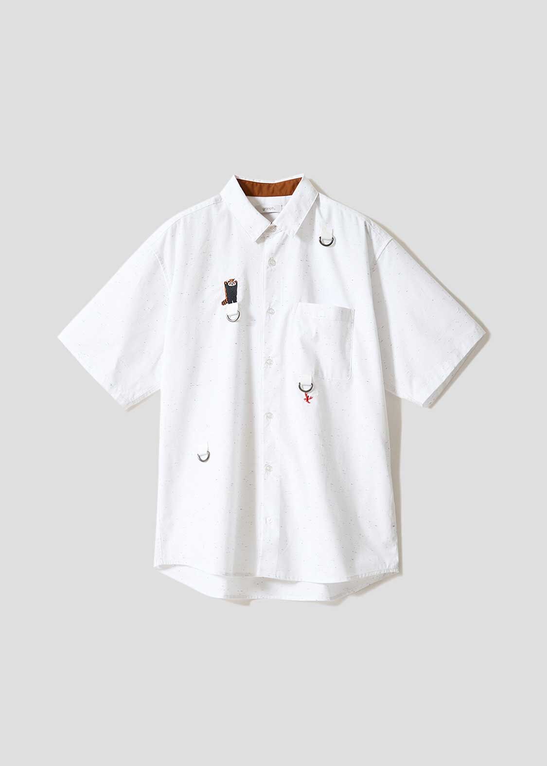 日本預訂 graniph GH IKAKU | Deco Loose-Fit Short-Sleeve Shirt