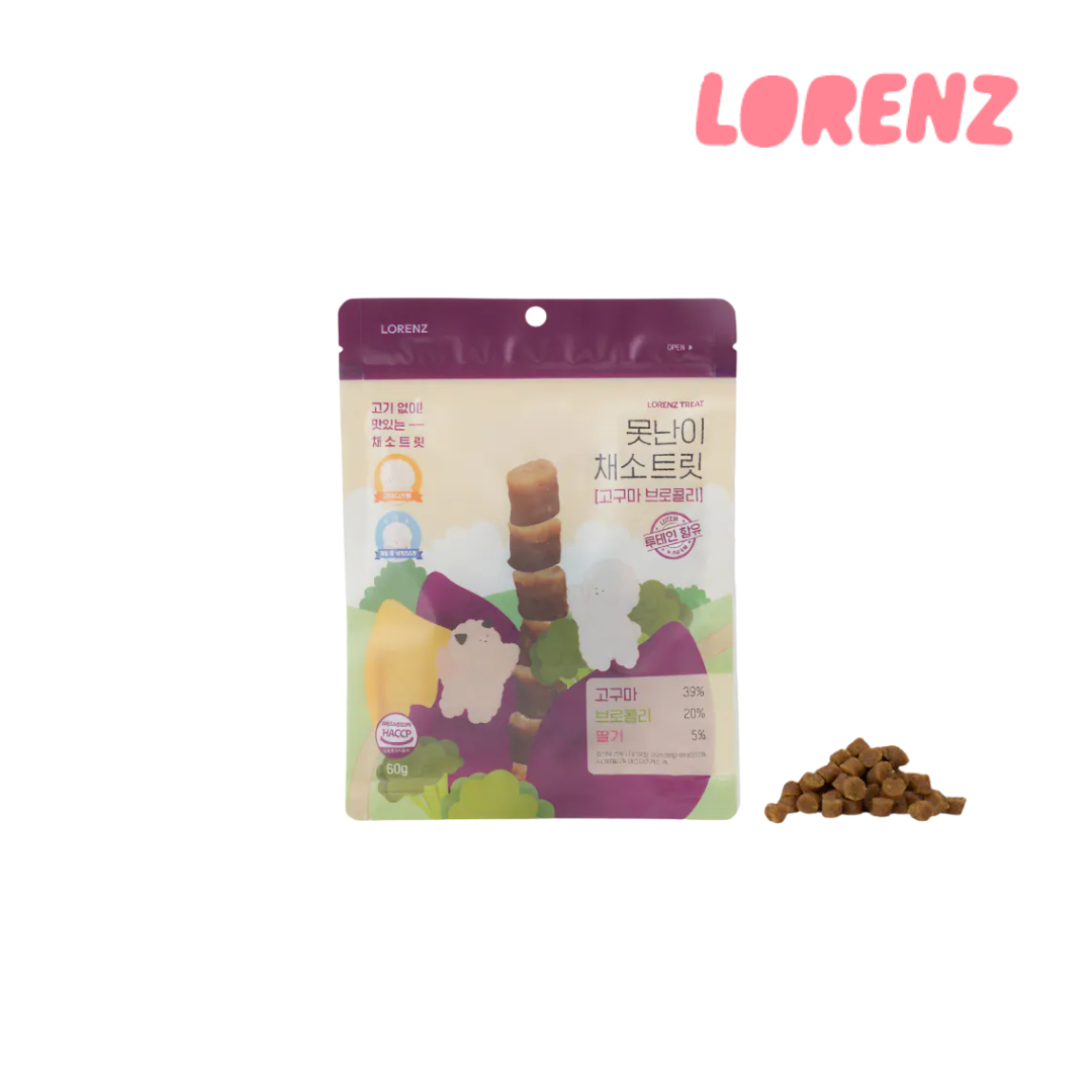 LORENZ洛倫滋 狗狗蔬果點心(地瓜+花椰菜)
