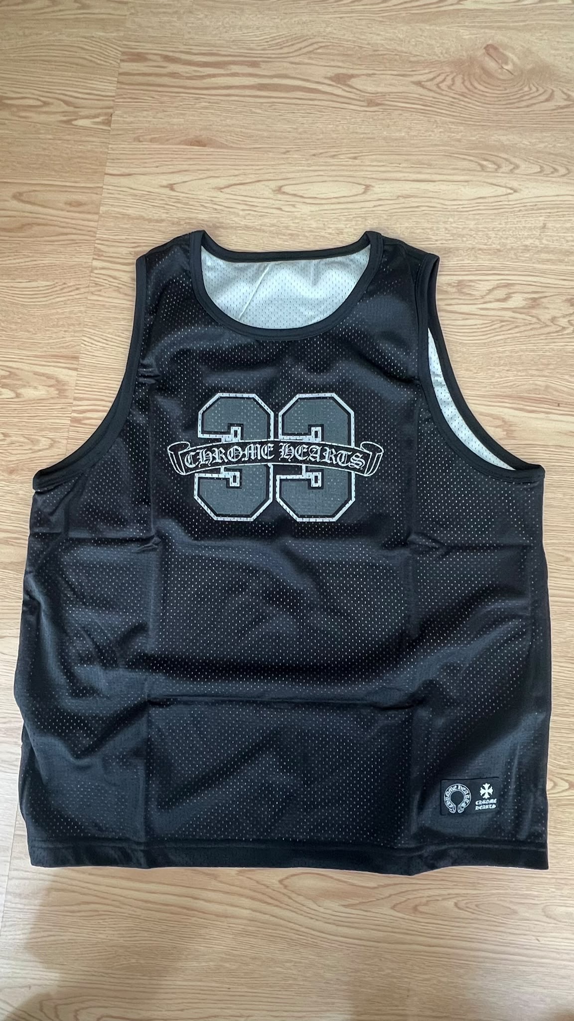Chrome hearts basketball jersey 雙面著