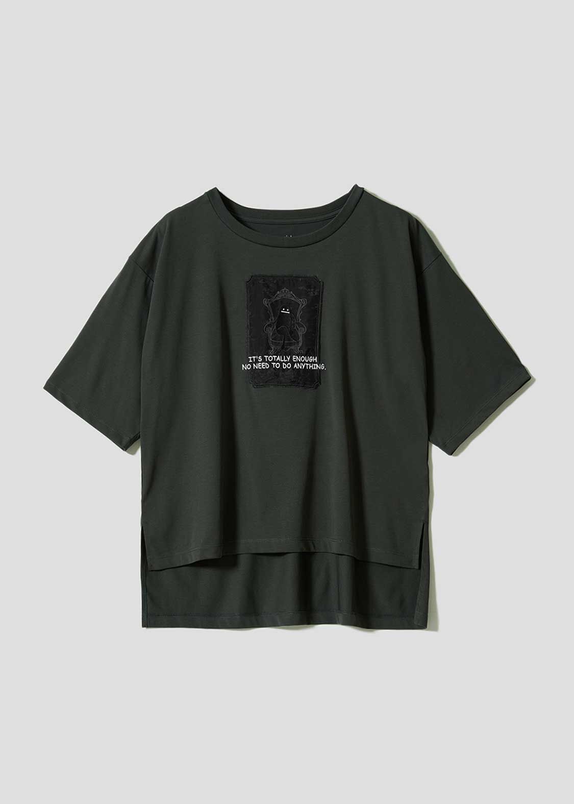 日本預訂 graniph GH Beautiful Shadow | Cropped T-Shirt COOL TOUCH  UV CUT