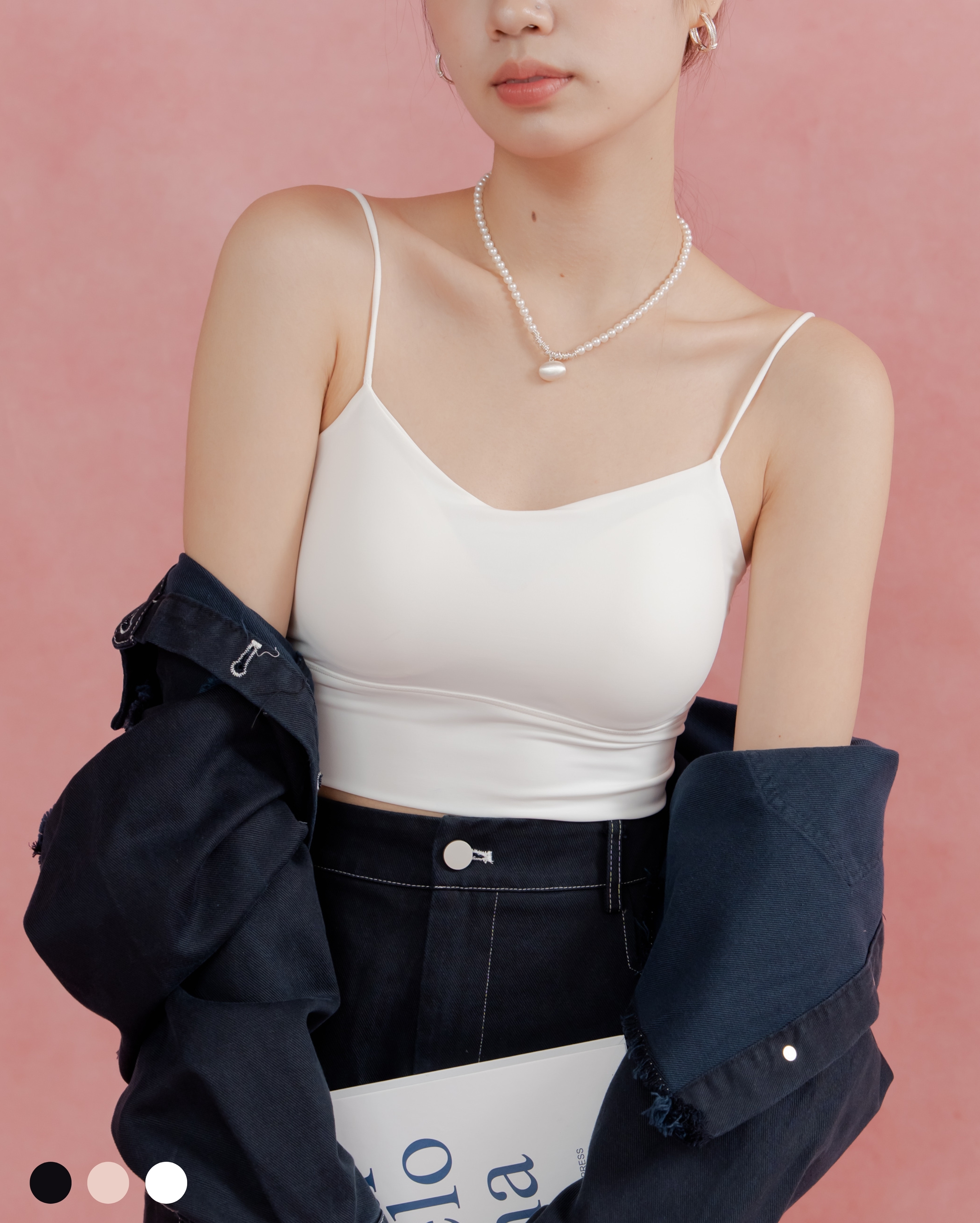 雲感交錯美背Bra Top