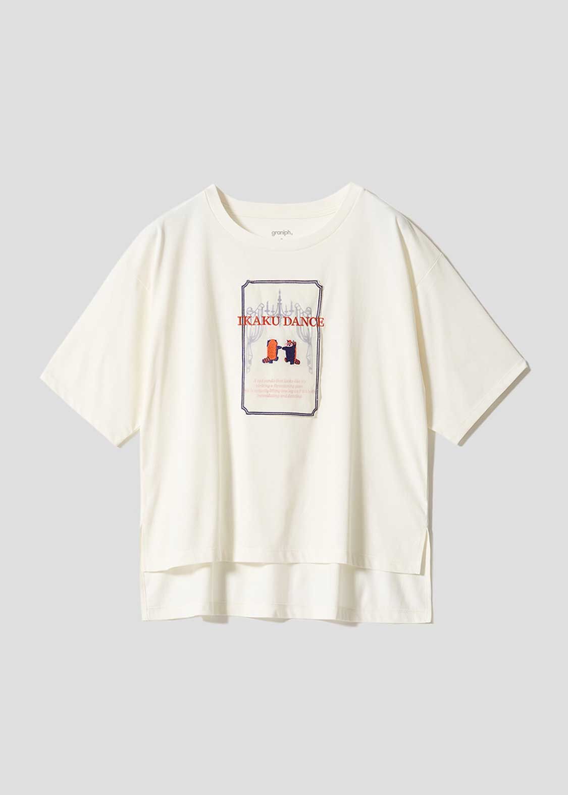 日本預訂 graniph GH Threat Display Dance | Cropped T-Shirt COOL TOUCH  UV CUT