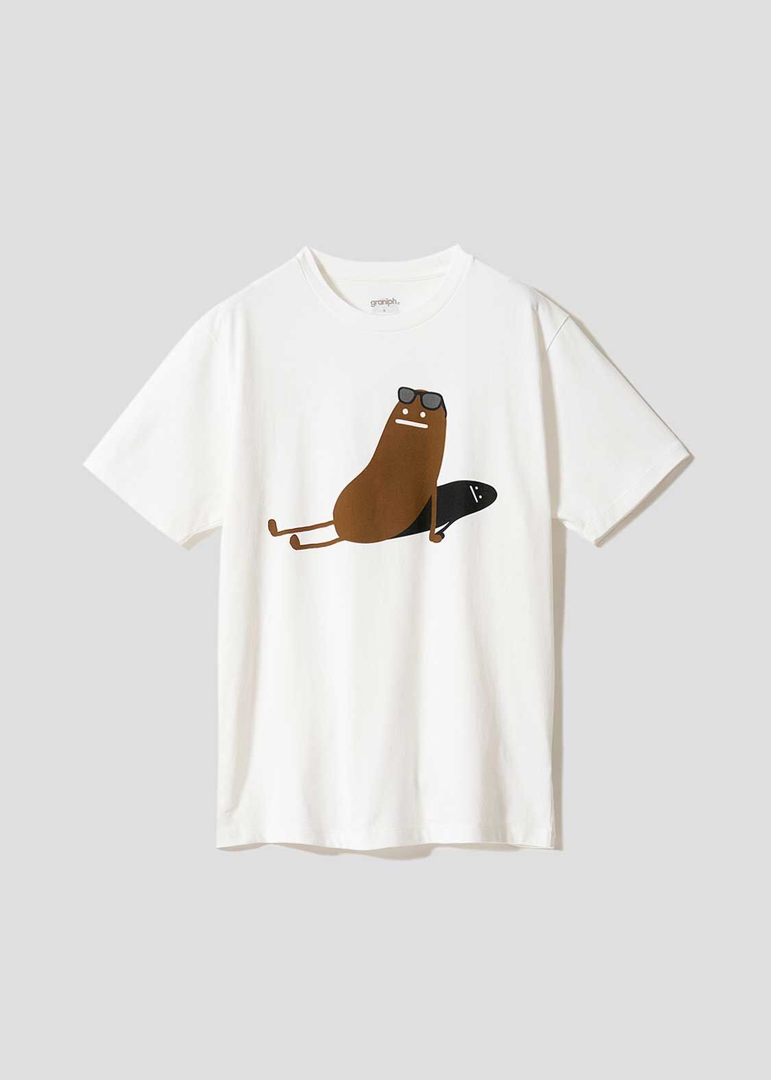 日本預訂 graniph GH Beautiful Shadow Sunburn | T-Shirt