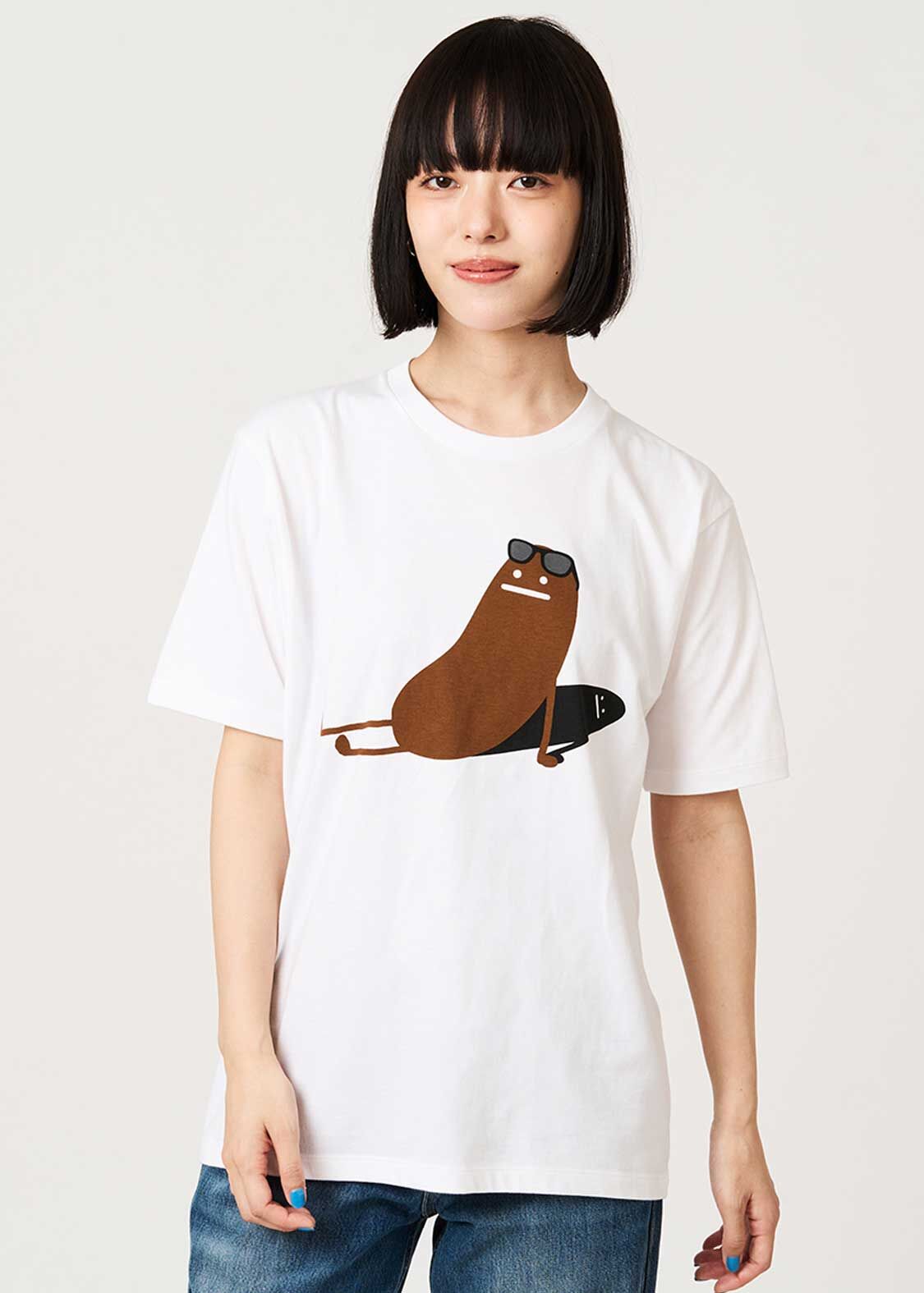 日本預訂 graniph GH Beautiful Shadow Sunburn | T-Shirt