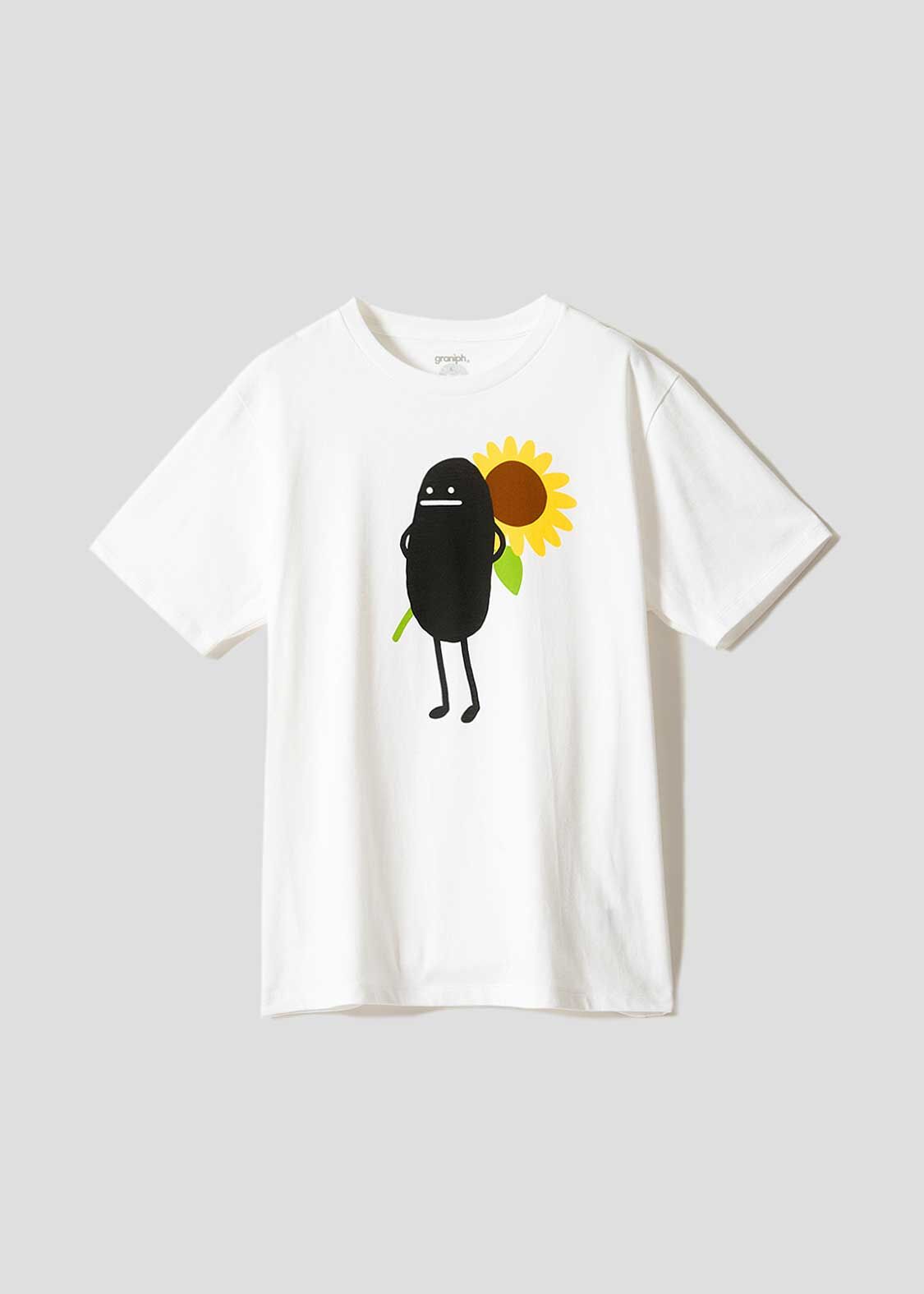日本預訂 graniph GH Beautiful Shadow Sunflower | T-Shirt
