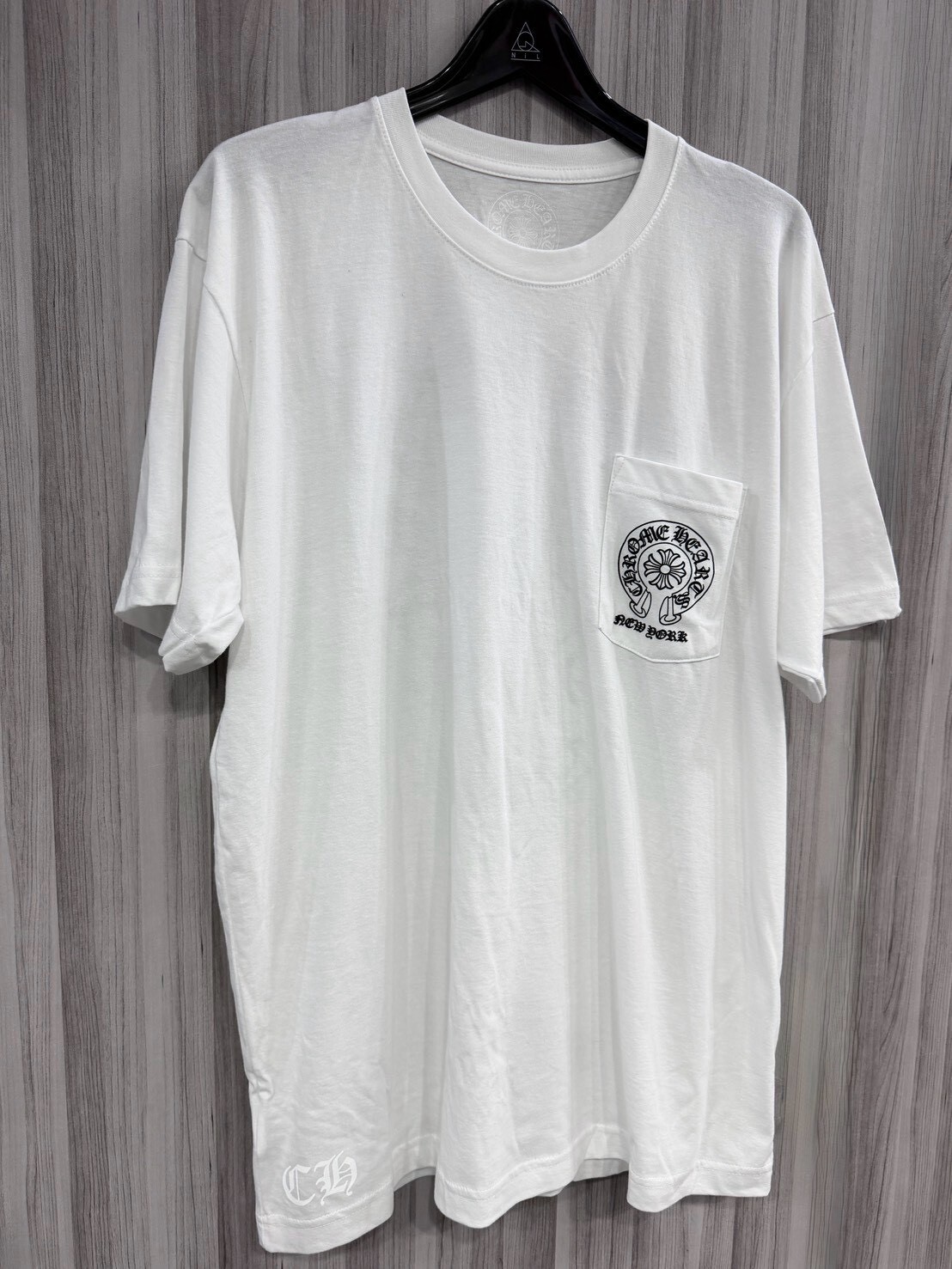 Chrome Hearts 克羅心 紐約限定 經典大馬蹄十字白短袖 T