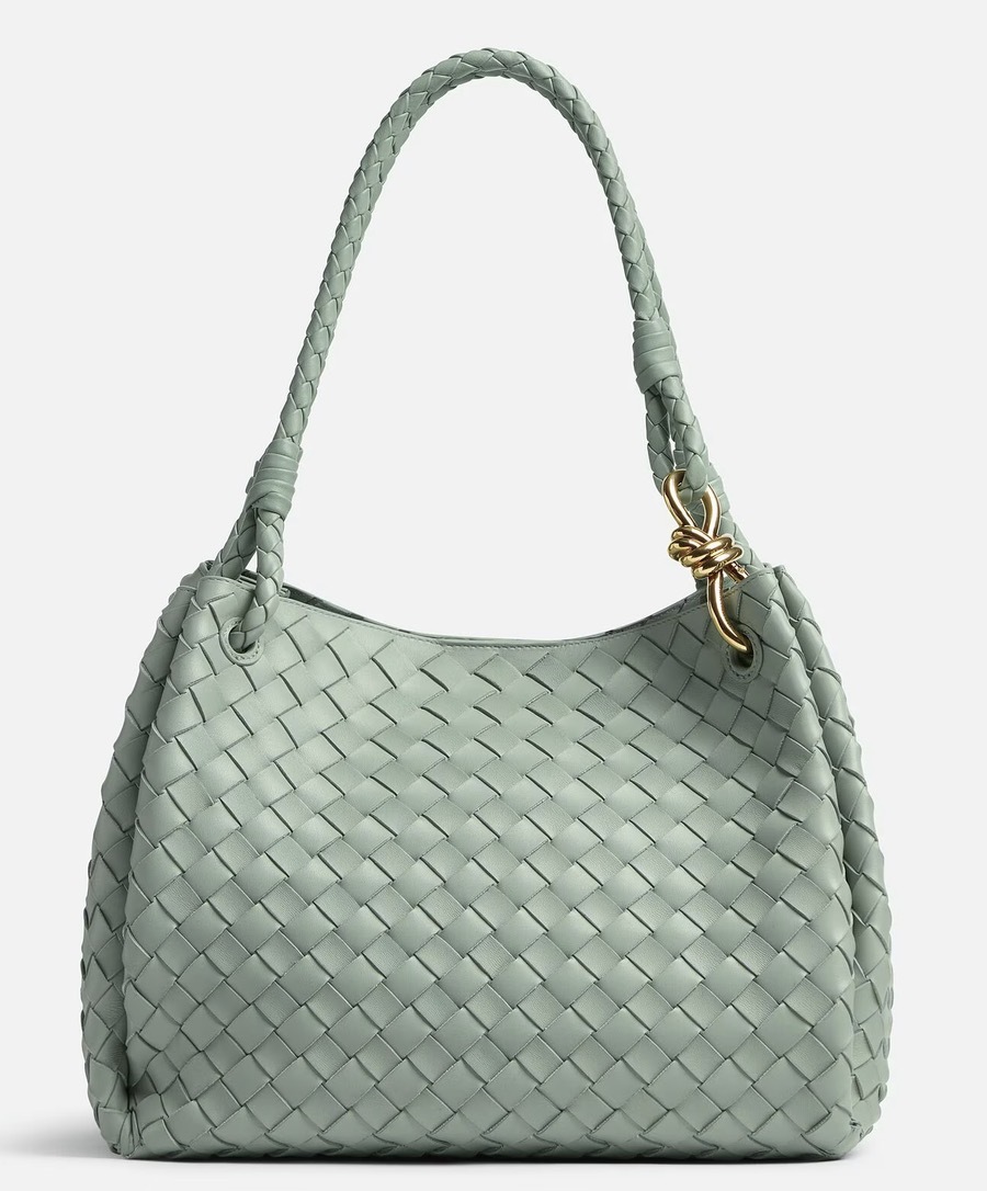 Bottega Veneta BV Large Parachute Intrecciato Shoulder Bag