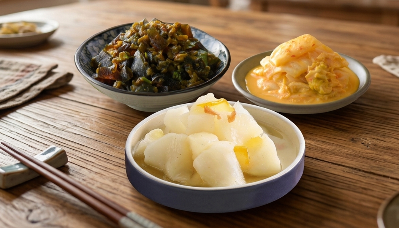 協發行泡菜產品－黃金泡菜、催淚皮蛋拌醬、蘿大柚盤裝美味呈現