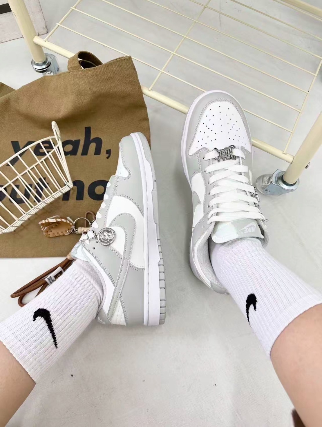 【預購】NIKE Dunk Low 液態金屬 灰銀 液態銀 男女鞋 訂製款