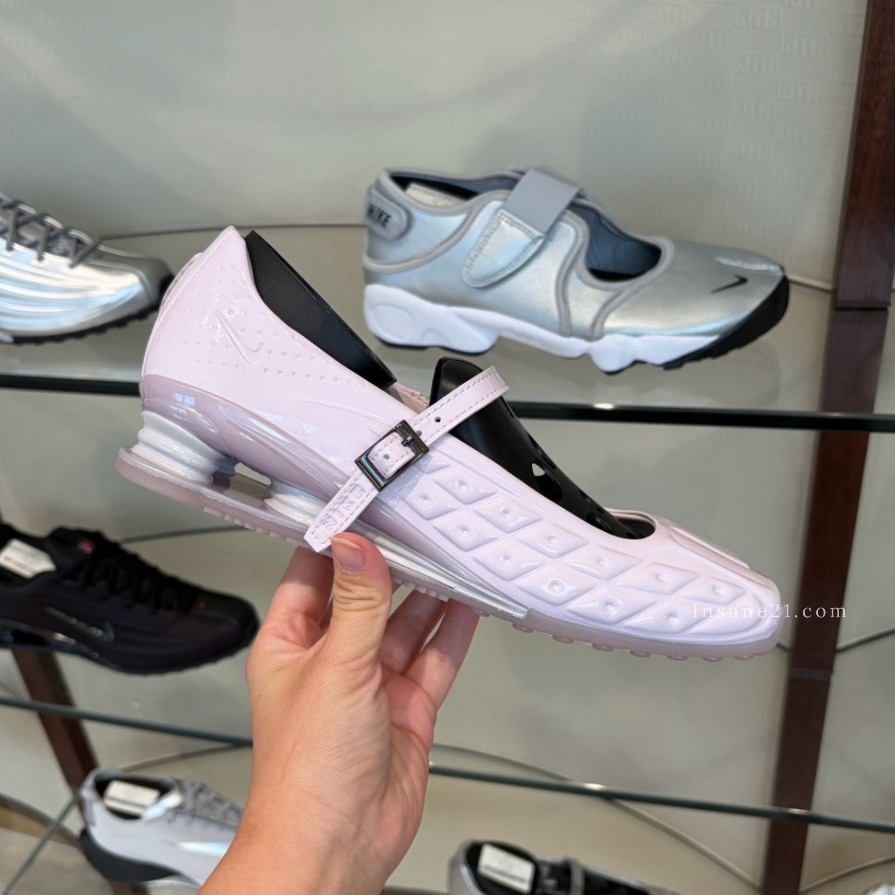 NIKE SHOX Z CALISTRA 粉色 瑪莉珍 彈簧鞋 芭蕾舞 IR5510-600