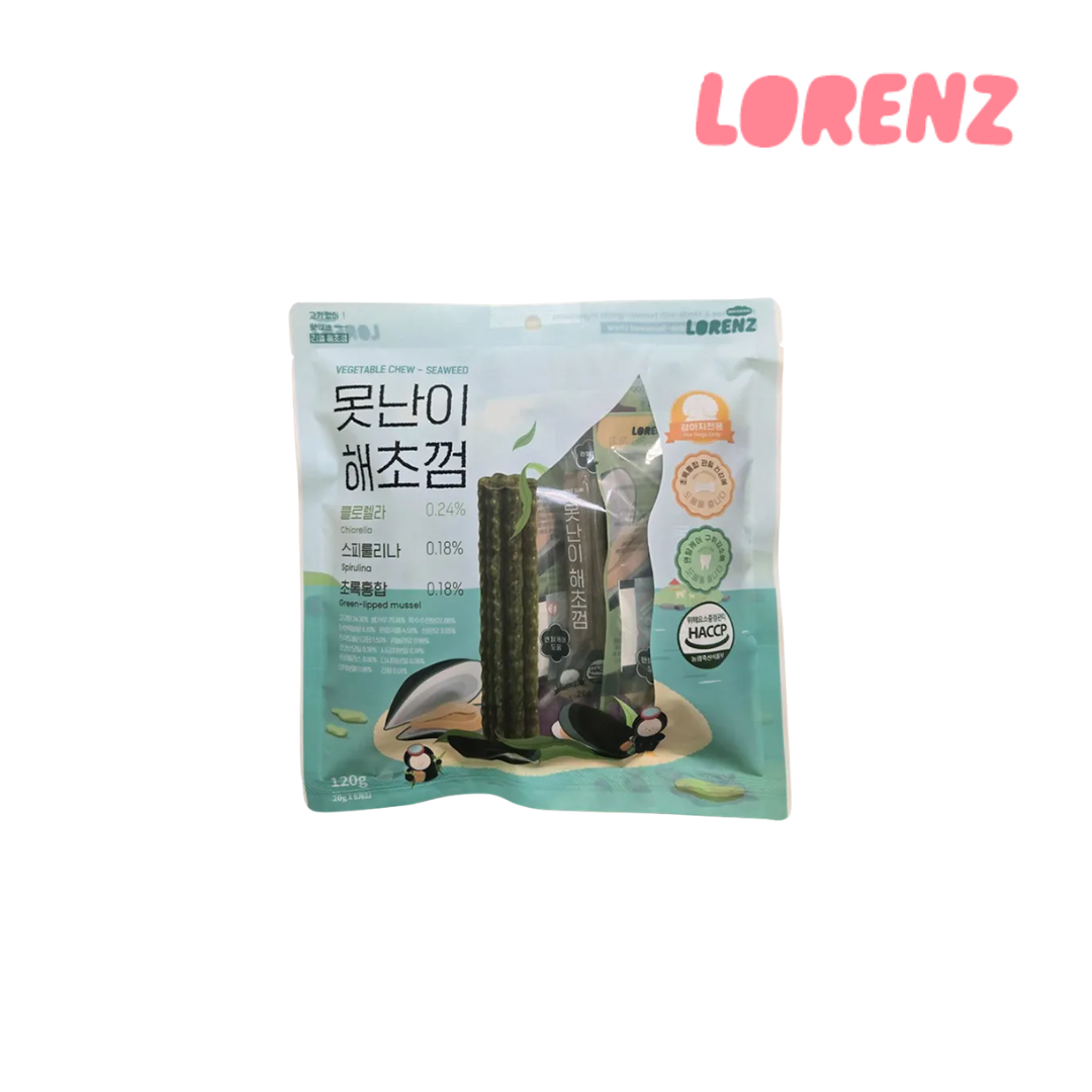 LORENZ洛倫滋 蔬菜潔牙骨(海藻/關節)