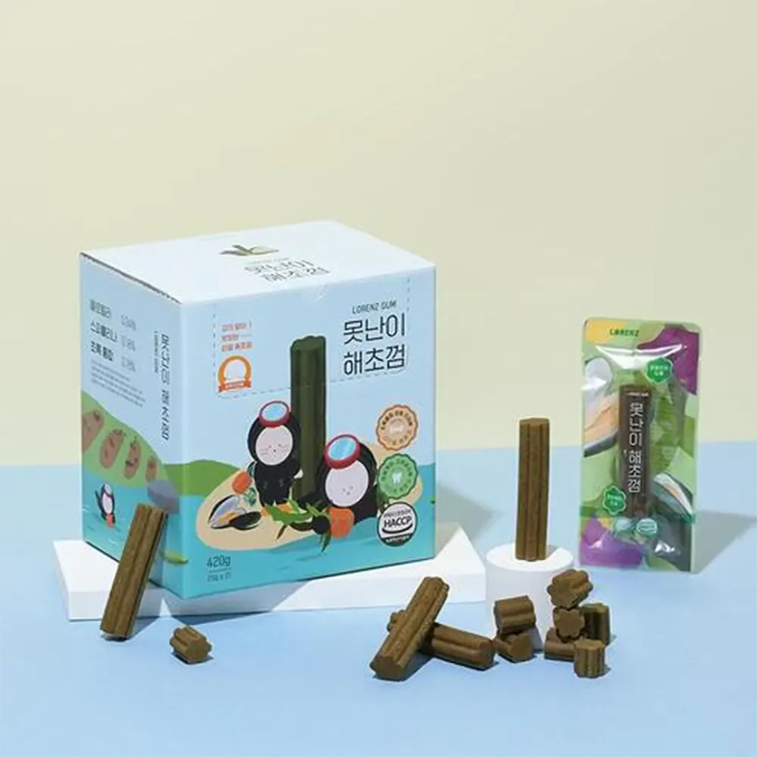 LORENZ洛倫滋 蔬菜潔牙骨(海藻/關節)