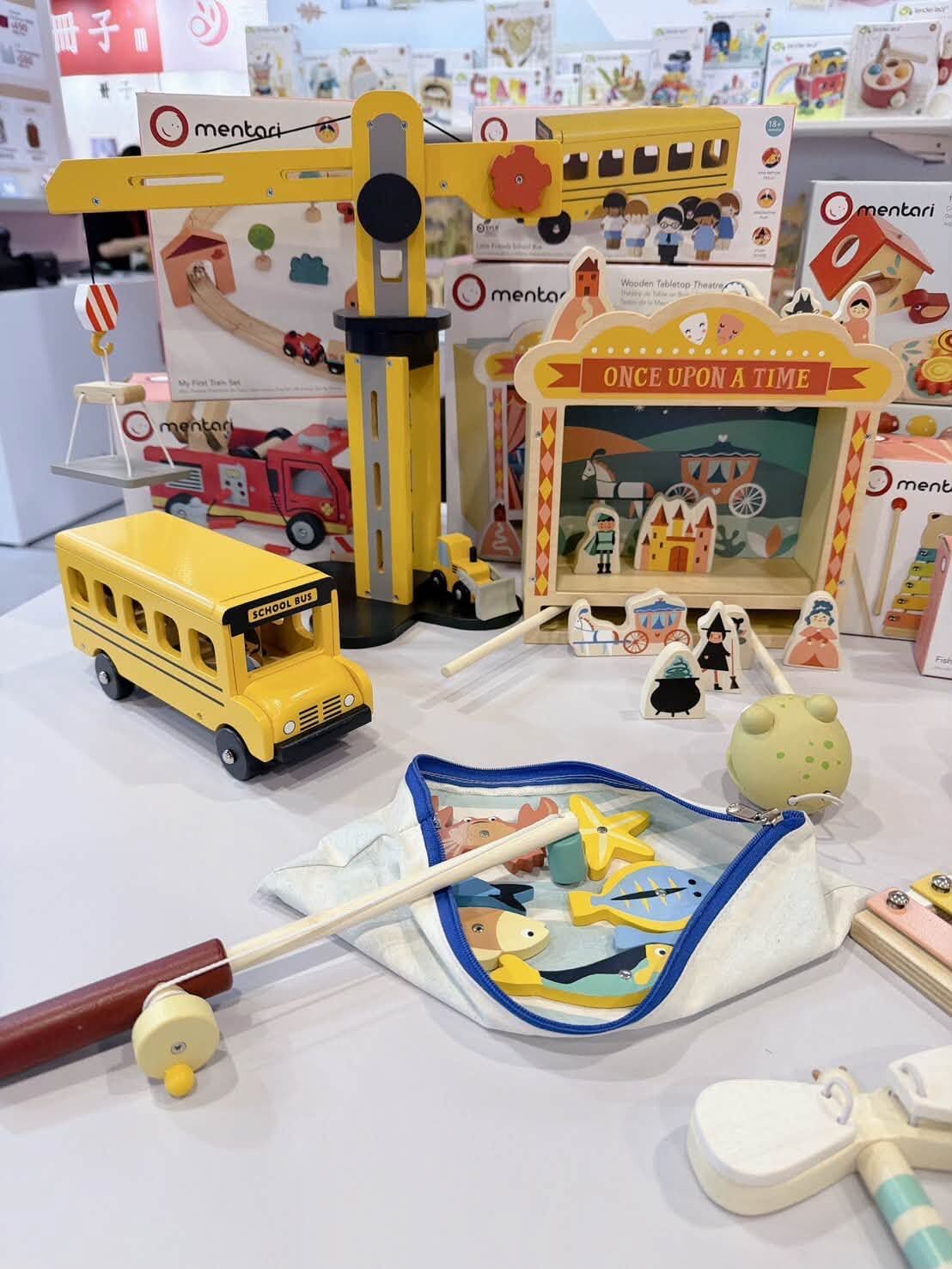Mentari 木製玩具至台北參加 2026 台北國際婦幼用品展