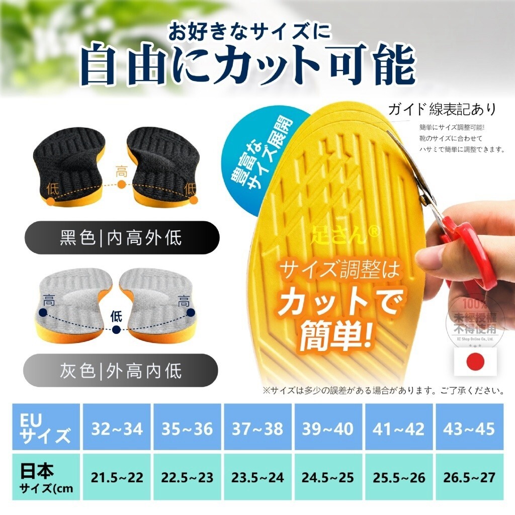 WSBB12451  足さん®3D重心平衡專利科技 美姿體態鞋墊（9月底）