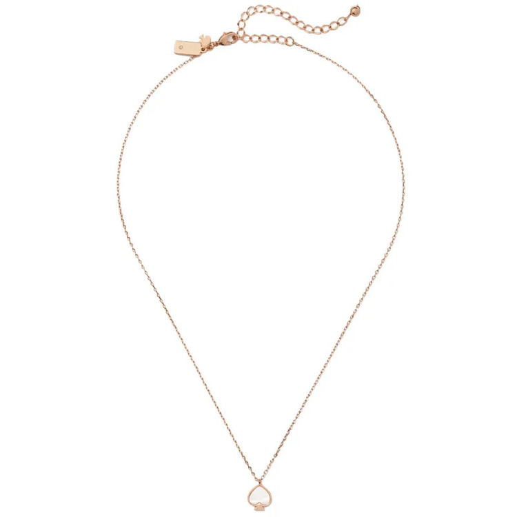Kate Spade 經典珍珠母貝吊墜項鍊