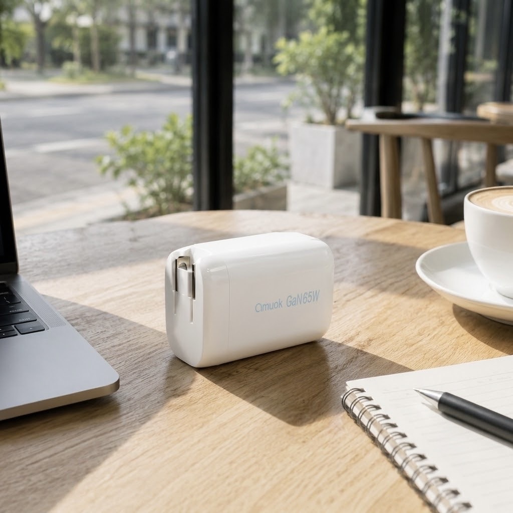 【amuok】65W GaN氮化鎵三孔快充充電器