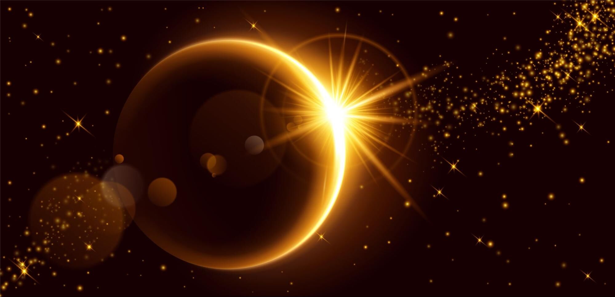 2026世紀日全食：12星座運勢解析與開運水晶推薦