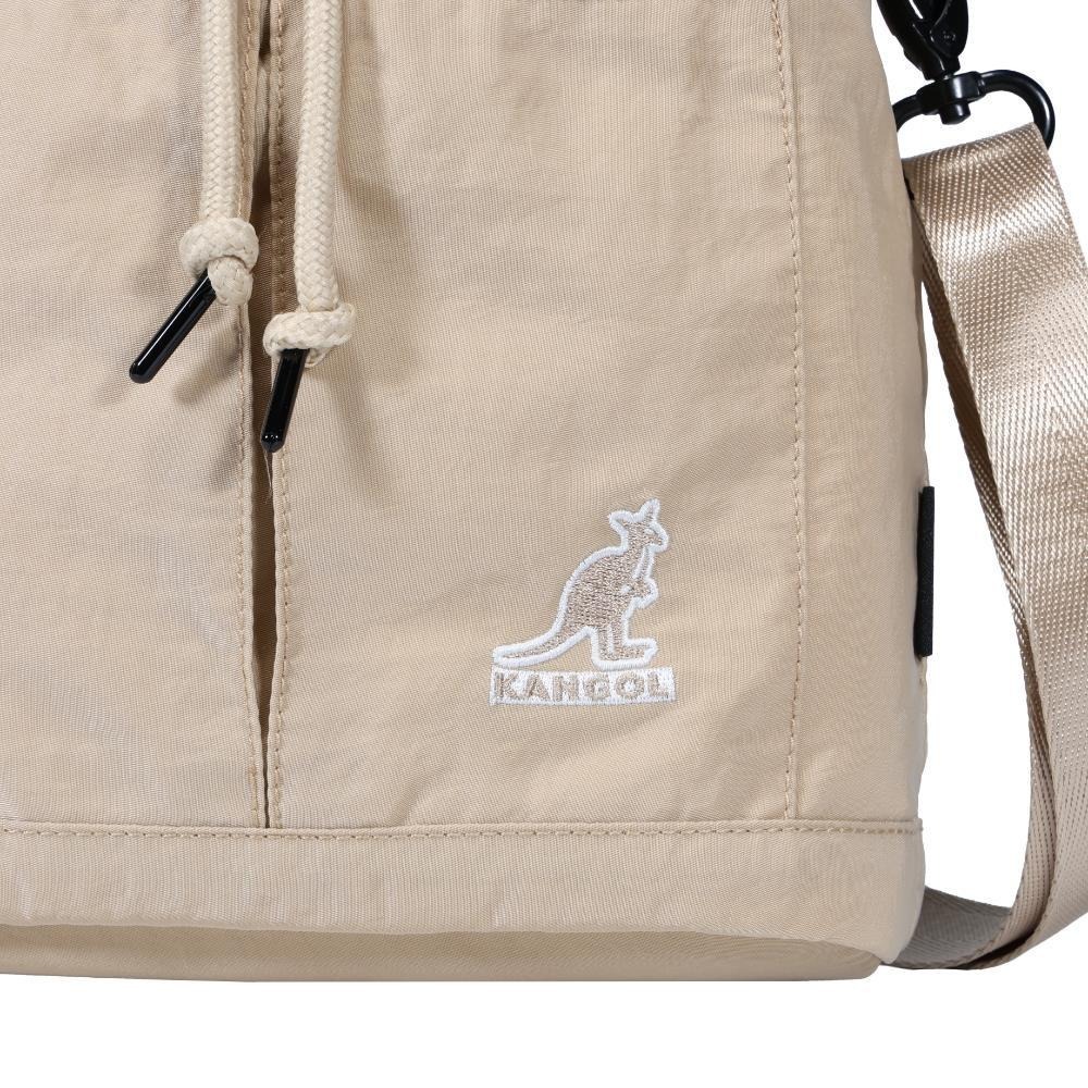 KANGOL 水桶包 卡其 小側背 包包 6555170232