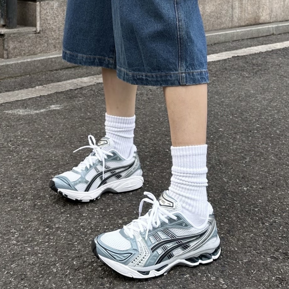 ASICS GEL-KAYANO 14 冰川藍 金屬藍 復古 休閒 慢跑鞋 1203A537-106