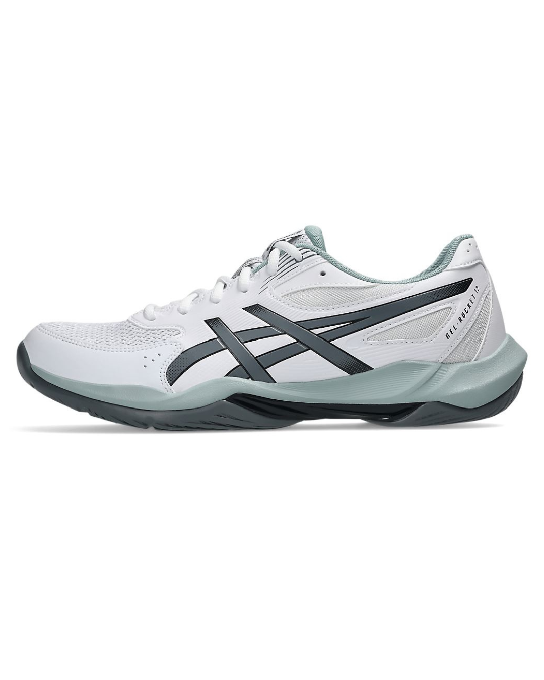 ASICS GEL-ROCKET 12 白灰色 排球/羽毛球/手球鞋