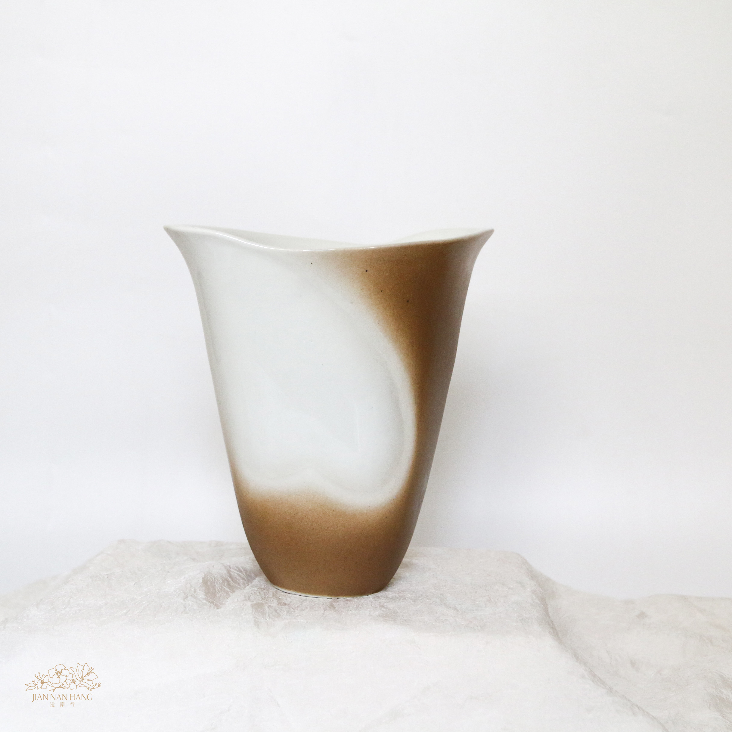 手作陶瓷花器 雙鶴溪 2色