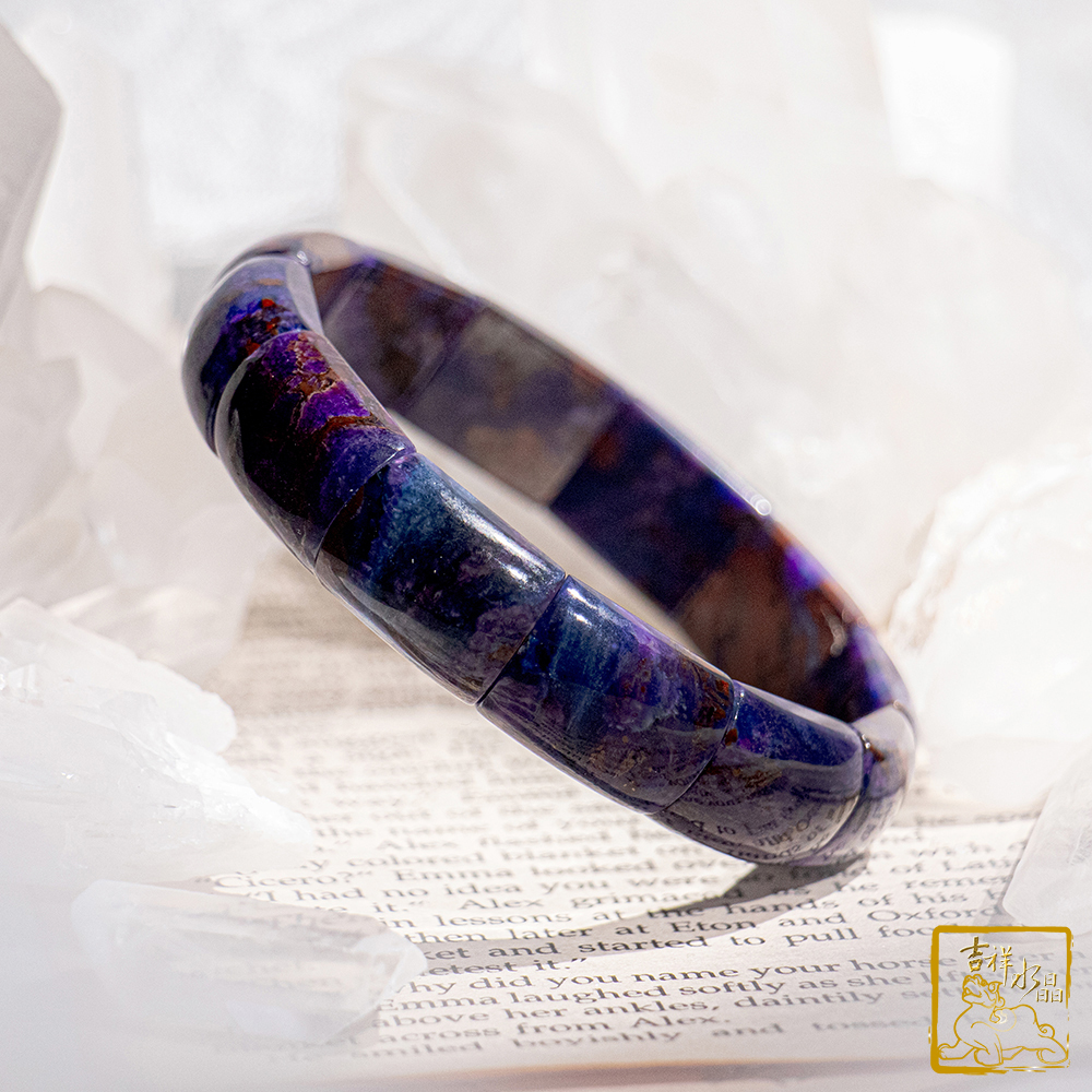 舒俱萊手排 13.5mm 蘇紀石/杉石