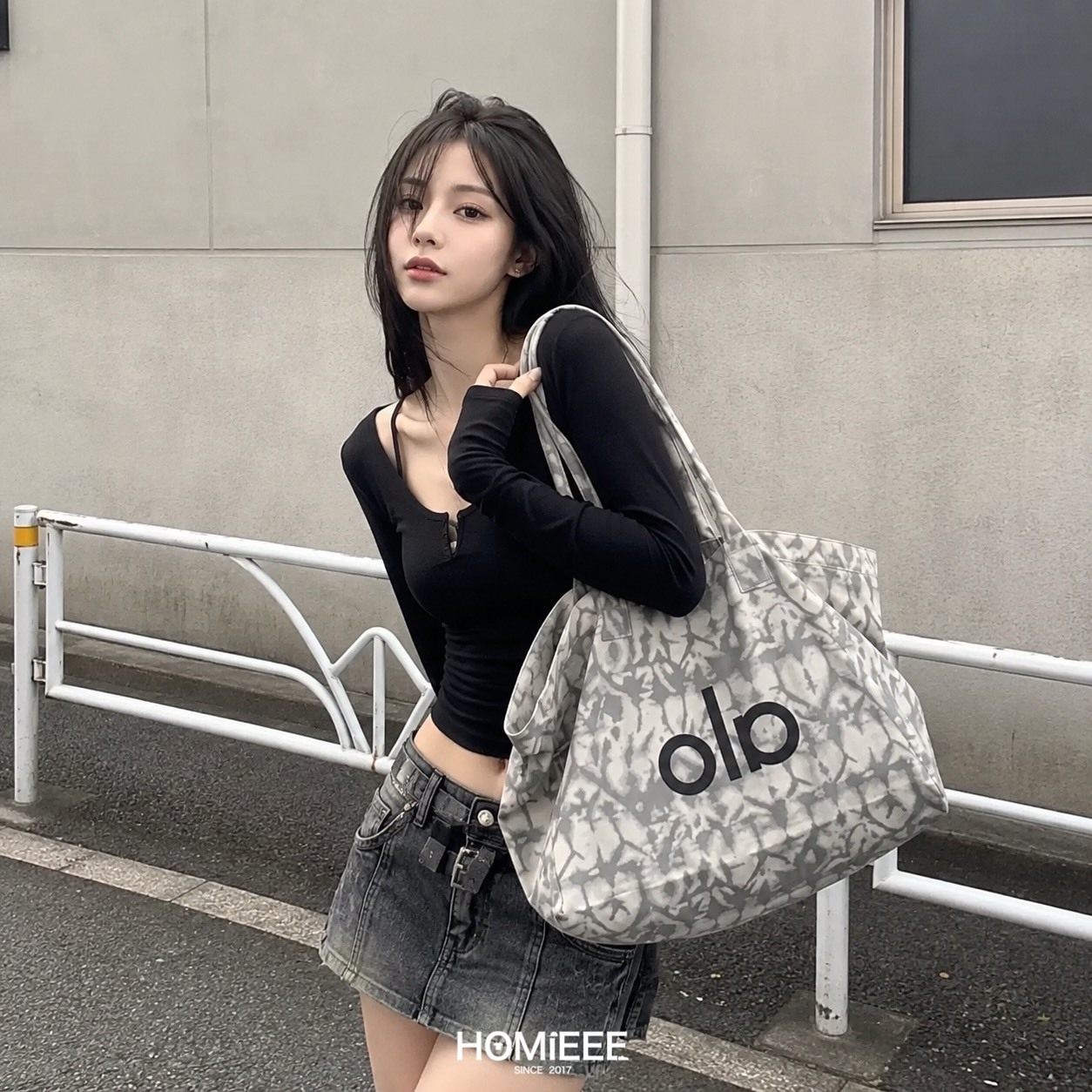 ALO Yoga Tote 帆布包 託特包 購物袋 單肩包 [W7066R]