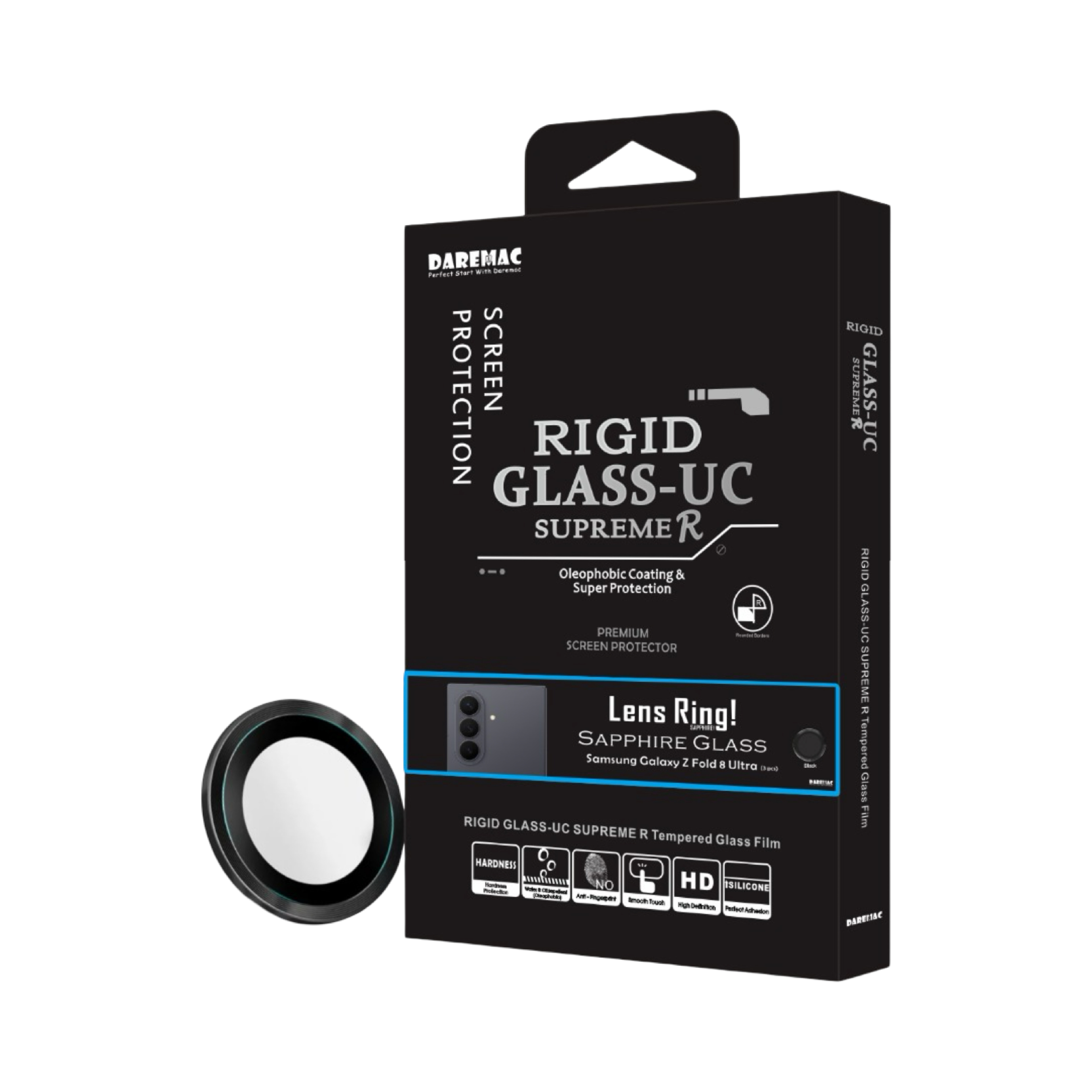 Daremac Galaxy Z8 系列 Rigid Glass-UC 藍寶石鏡頭保護貼