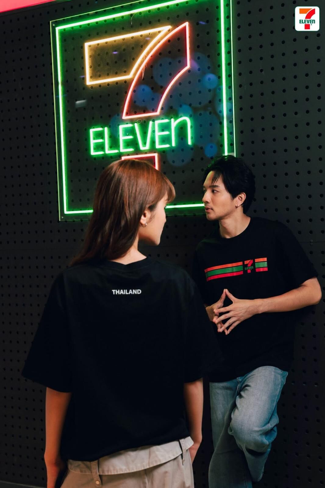 泰國 7-Eleven 聯乘Mynds 期間限定「ULTRA COOL」型格黑Tee