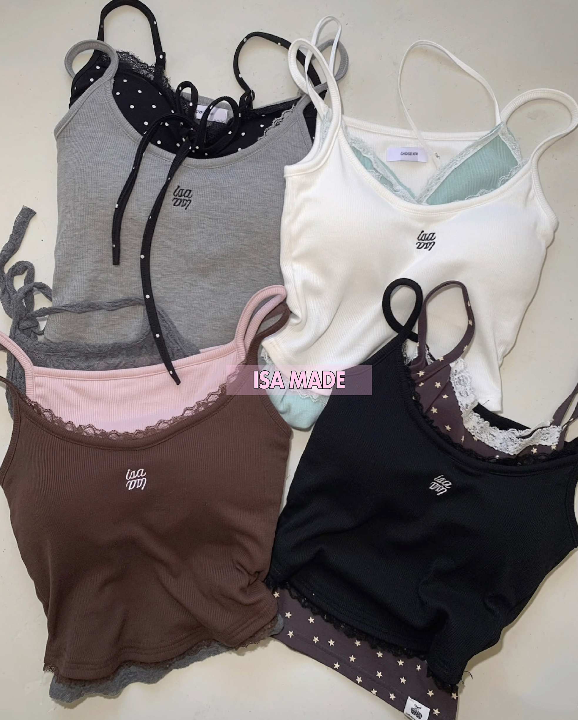 ISA_【ISA MADE】無法拒絕蕾絲 刺繡bra top_66020