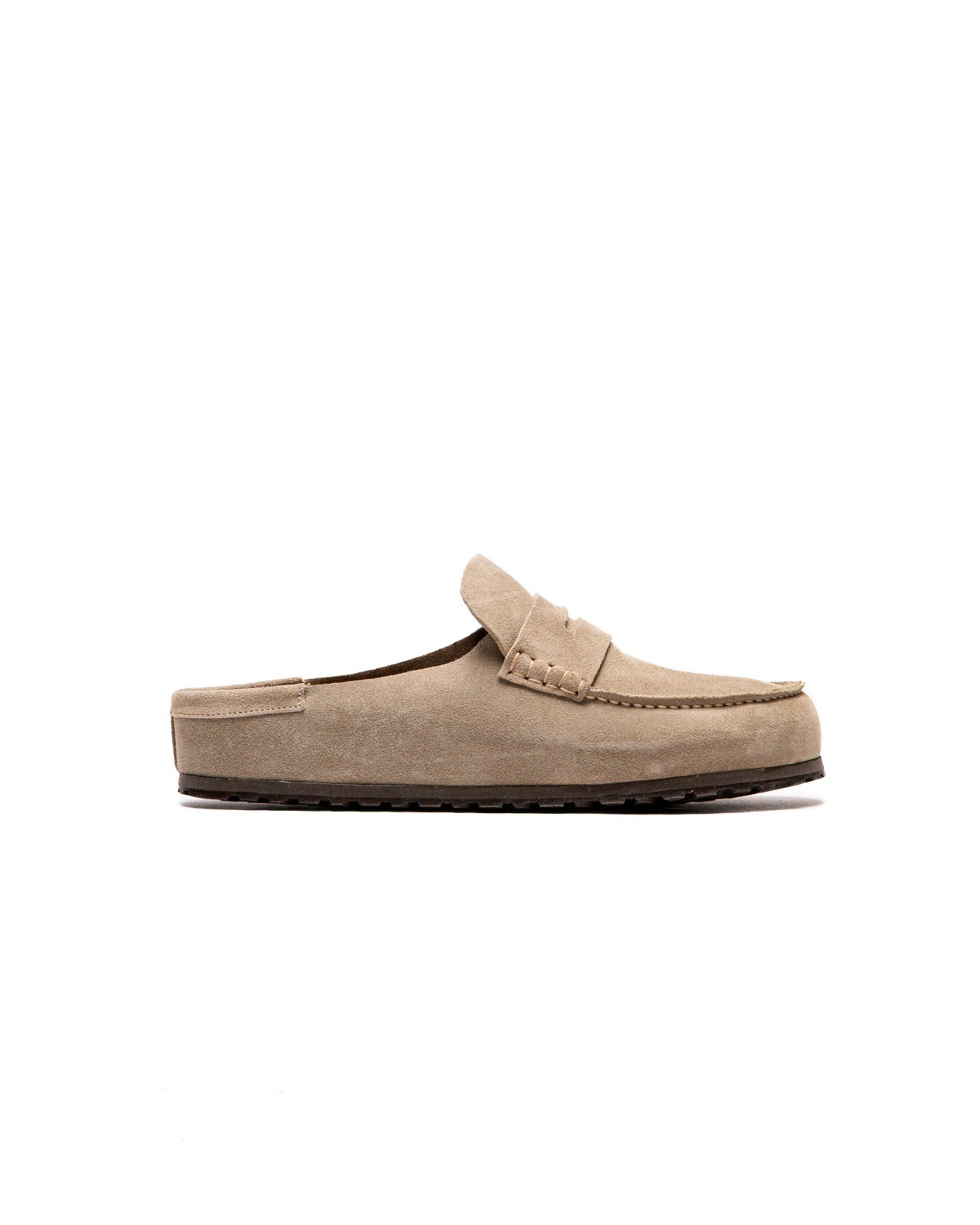 預訂| Birkenstock Naples Wrapped Suede Leather (Regular Fit) TAUPE 1029675