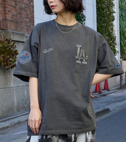 【APAIR】預購 MLB 復古刺繡 水洗短T 日本代購