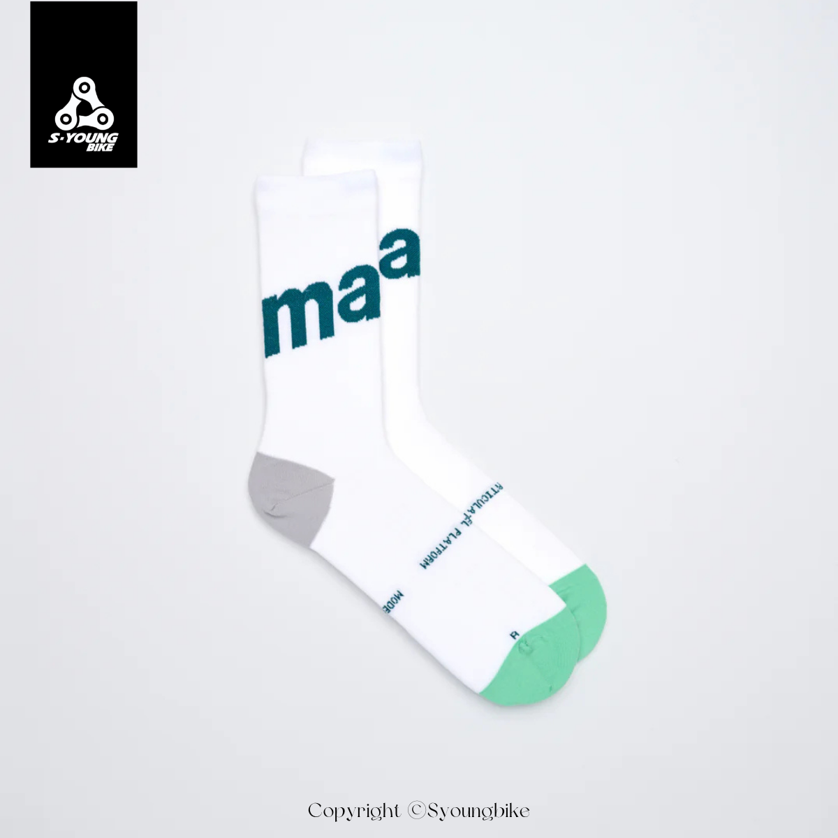 【MAAP】TM TEAM Sock 車襪 /  White