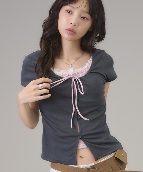 apres jour mignon / Fake layered top