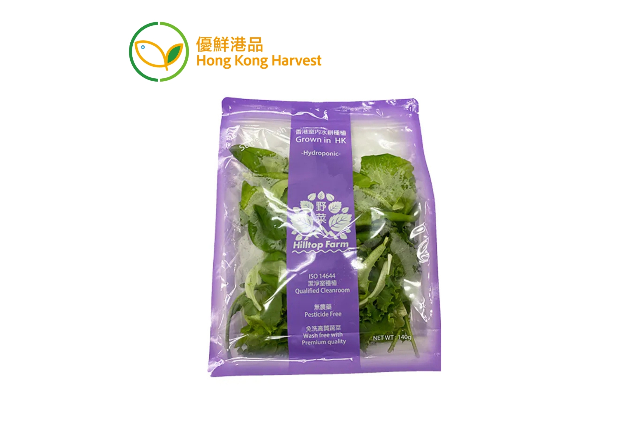 優鮮港品-本地雜菜沙律菜 140g/包
