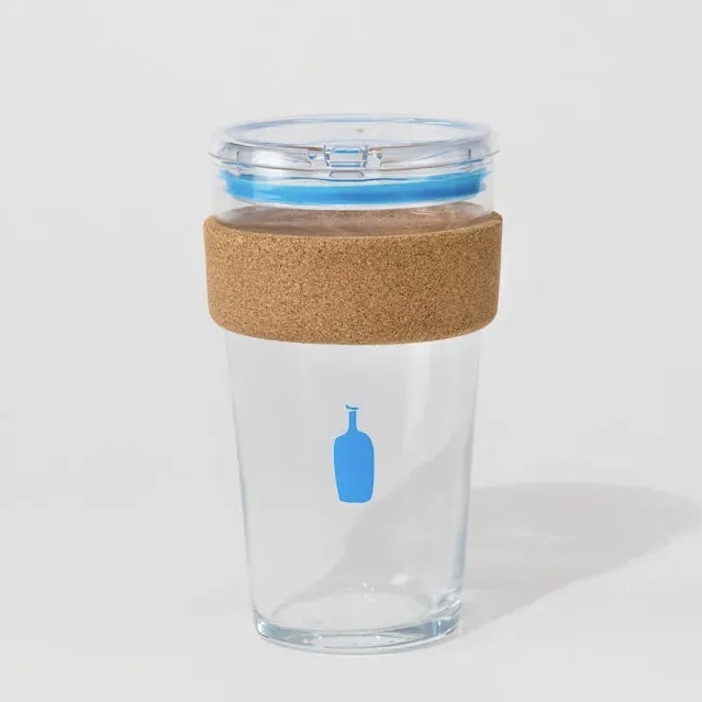 BLUE BOTTLE 隔熱 耐熱 玻璃杯 咖啡杯 454ML 杯子
