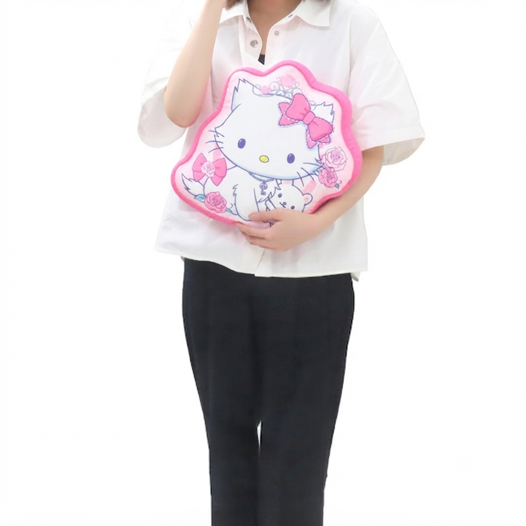 日本限定 Charmmy Kitty 平成風格 心跳回憶系列 抱枕 #LB #Sanrio