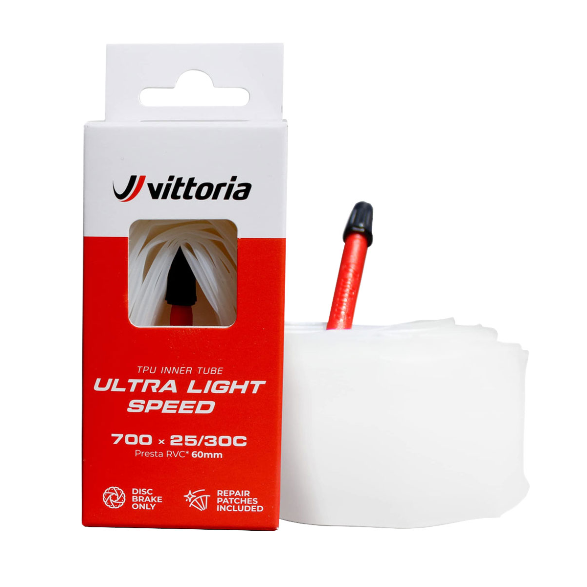 Vittoria 700x25-30 Ultra Light Speed TPU 超輕法咀內胎